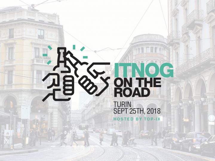 ITNOG On The Road: Workshop + Aperitivo Robotico